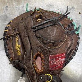 Used Rawlings RENEGADE RSCM LITE TOE BB/SB Catchers RH Throw Brown 34" 11605-S000212138