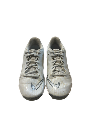 Used Nike DIAMOND BB/SB Cleats Grey Youth 13.0 11706-S000369631