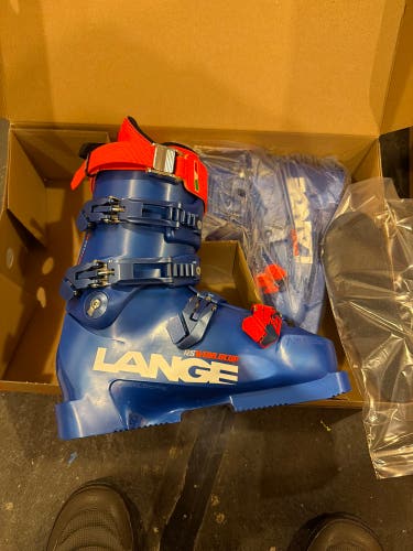 Mondo 25 & 25.5 Unisex Lange RS Racing Ski Boots Stiff Flex (New)