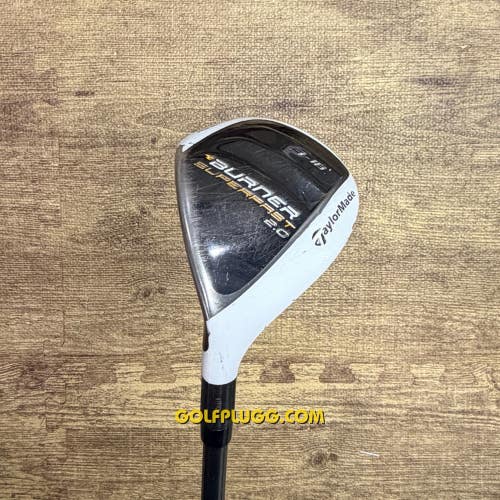 Left-Handed 3 Hybrid- Taylormade Burner Superfast 2.0 / Stiff (2618)