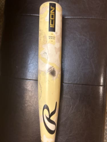 2025 Rawlings Icon BBCOR Certified Bat (-3) 29 oz 32" (Used)