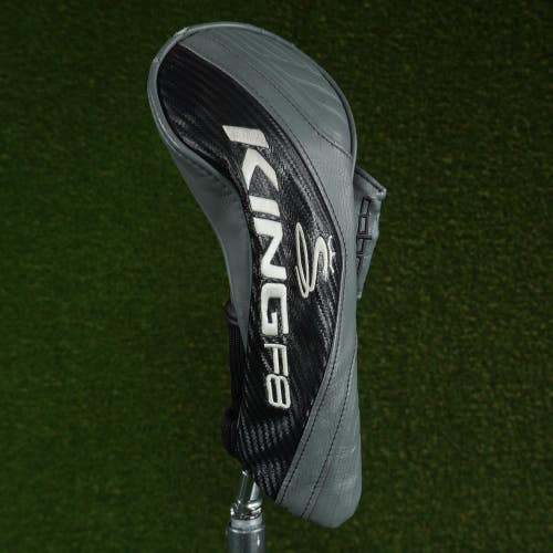 COBRA KING F8 FAIRWAY WOOD HEADCOVER GRAY / BLACK ~ LOOK!!