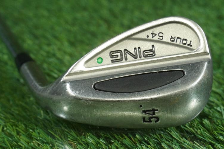 PING TOUR 54 WEDGE KARSTEN DGS STIFF FLEX STEEL GREEN DOT RH ~ LOOK!!