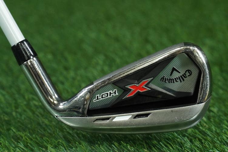 CALLAWAY X-HOT 6 IRON I-75G REGULAR FLEX GRAPHITE SHAFT RIGHT HANDED RH ~ LOOK!!