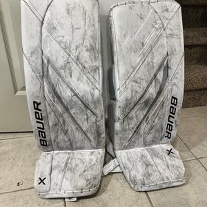 30” + 1 Bauer Vapor X5 Pro Goalie Leg Pads (Used)