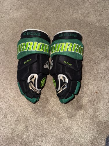 Warrior Alpha Pro Gloves 14" Pro Stock (Used)