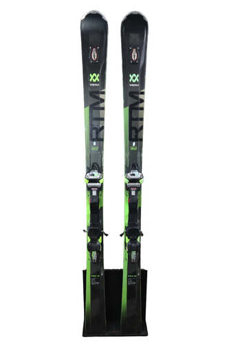 USED 2019 Volkl RTM 84 Skis with Marker iPT Wide Ride XL Bindings - 162cm