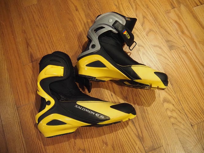 Skate Size 10 Salomon Race Skate Cross Country Ski Boots (Used) SNS Pilot Men's