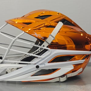 Orange Chrome Cascade XRS Helmet (Used)