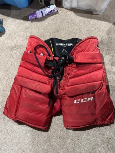 Senior Large CCM Premier Pro Hockey Goalie Pants (Used)