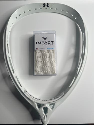 Adult Under Armour Command G Unstrung Goalie Head (New)