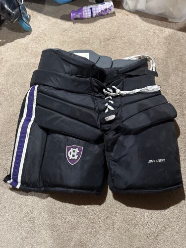 Senior Large Bauer Hockey Goalie Pants Pro Stock (Used)
