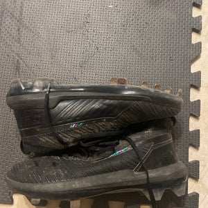 Black Men's Size M 9.0 (W 10.0) Adult Under Armour Bryce harper Low Top Metal (Used)