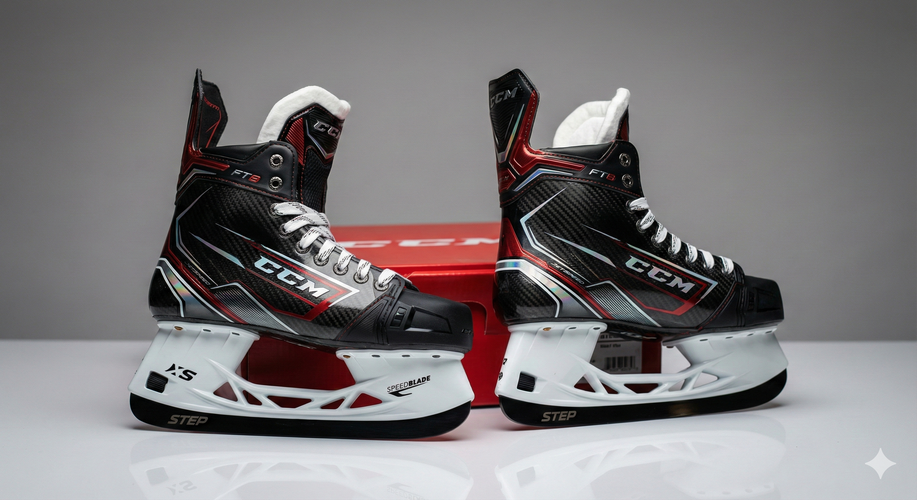 NEW CCM JetSpeed FT8 Pro Skates - Senior Size 9 (Regular / Fit 2)