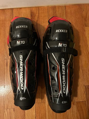 Senior Sher-Wood 5030 14" Shin Pads (New)