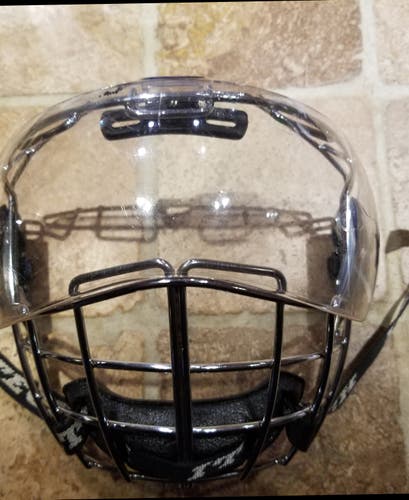 Retro Itech FX-50 visor cage combo Chrome Large Itech FX50 (Used)