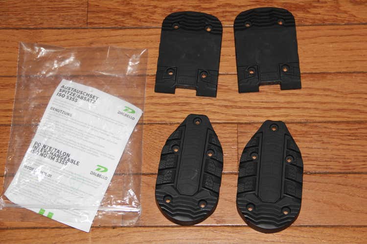 NEW  Dalbello Heel & Toe Replacement spare adult  boots soles pair