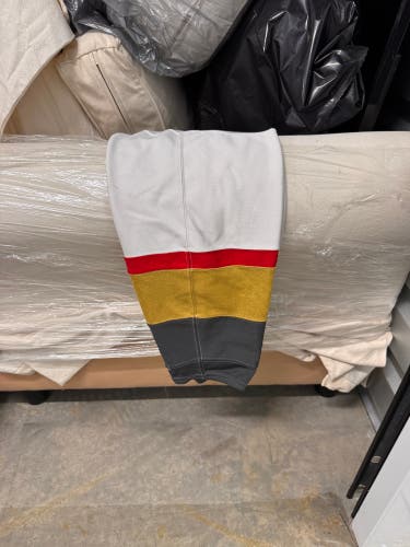Vegas Golden Knights Away Adidas Socks Pro Stock L