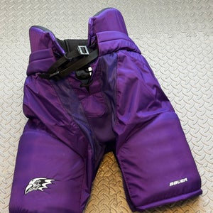 Large Bauer Custom Pro Hockey Pants Purple