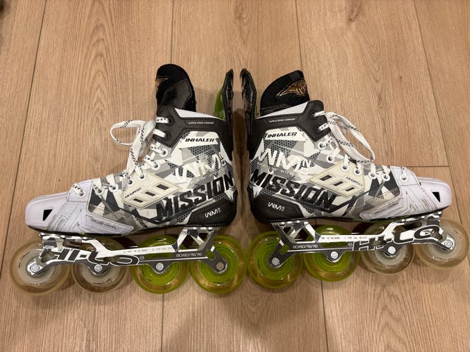 Mission Inhaler WM02 Inline Skates Size 8E (Used)