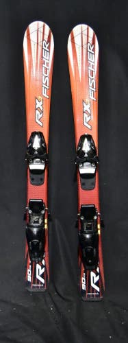 FISCHER SKIS SIZE 90 CM WITH FISCHER BINDINGS