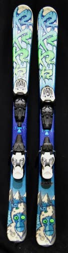 K2 INDY TWIN SKIS SIZE 112 CM WITH MARKER BINDINGS