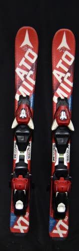 ATOMIC XT80 SKIS SIZE 80 CM WITH ATOMIC BINDINGS