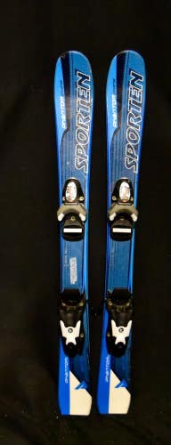 SPORTEN PHANTOM UNIVERSE SKIS SIZE 88 CM WITH ROSSIGNOL BINDINGS