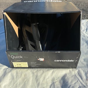 Large Cannondale Bike Helmet (New) with built in safety light