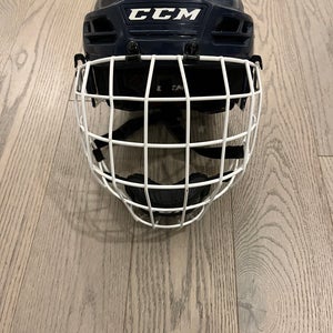 Medium CCM Resistance Helmet - Navy Blue