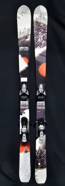 SALOMON ROCKER2 90 SKIS SIZE 169 CM WITH SALOMON BINDINGS