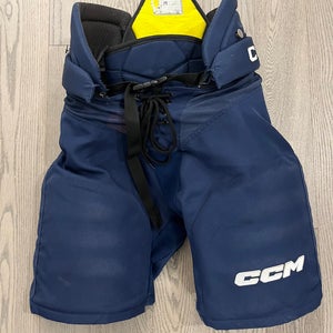 Pro Stock CCM HPTK Hockey Pants - Navy