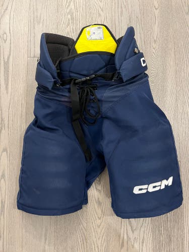 Pro Stock CCM HPTK Hockey Pants - Navy