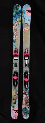 ROSSIGNOL SASSY 7 SKIS SIZE 160 CM WITH BINDINGS