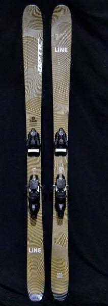 NEW LINE OPTIC 88 SKIS SIZE 177 CM WITH BINDINGS