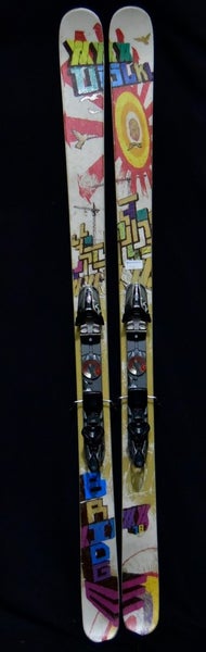 VOLKL BRIDGE SKIS SIZE 187 CM WITH MARKER BINDINGS