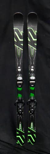 K2 IKONIC 80 SKIS SIZE 163 CM WITH MARKER BINDINGS