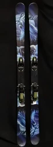 LINE ANTHEM SKIS SIZE 182 CM WITH BINDINGS
