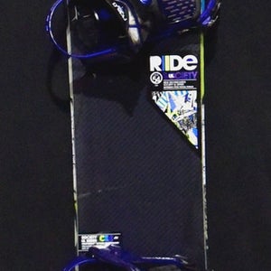 RIDE SOCIETY UL SNOWBOARD SIZE 154 CM WITH RIDE LARGE BINDINGS