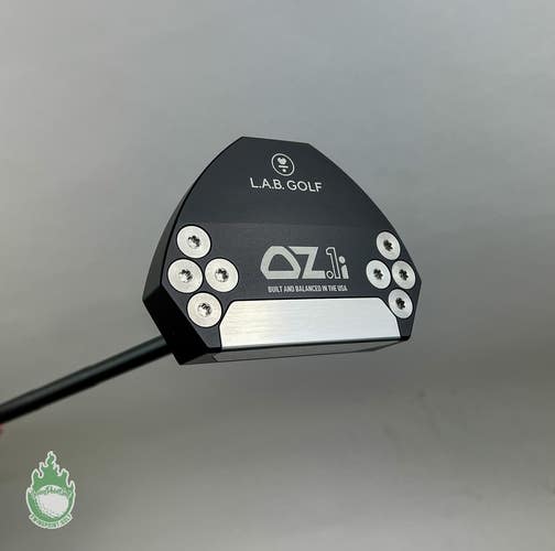 Used Right Handed LAB Golf OZ.1i 34" Putter Black Steel Golf Club
