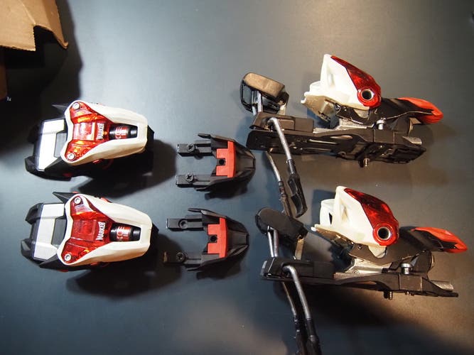 All Mountain Marker Xcell Ski Bindings 74 mm Brake Width Max Din 12 (Used)