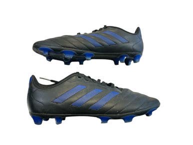 Used Adidas Soccer Cleats Black And Navy Blue Junior 04.5 11873-S000216421