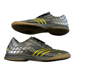 Used Adidas F10 Soccer Indoor Shoes Grey Junior 06 11873-C000228873