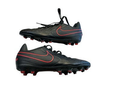 Used Nike TIEMPO Soccer Cleats Black Senior 5 11873-S000229018