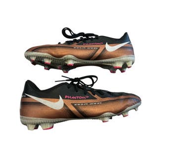 Used Nike PHANTOM Soccer Cleats Black Junior 02 11873-S000222005