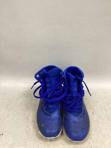 Used Under Armour Jr FB Cleats Navy Blue Junior 01.5 11851-S000041973