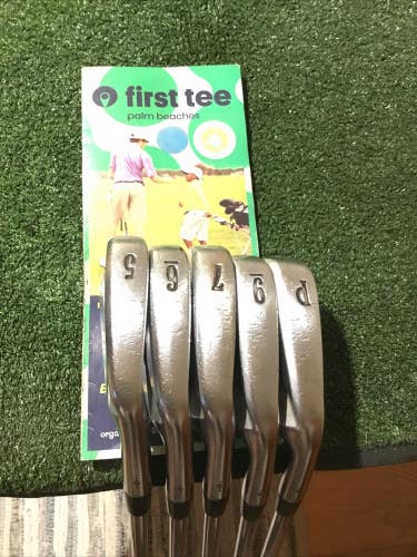 Callaway Prototype Irons Set (5-PW, No 8 Iron) Stiff Project X Flighted Steel