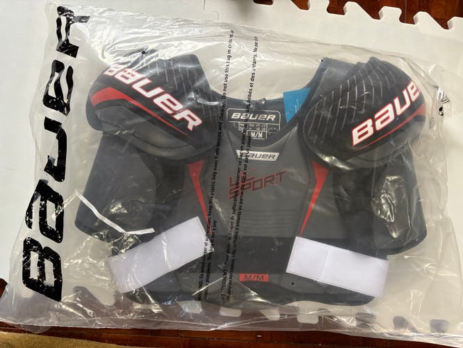 Medium Junior Bauer Lil Sport Shoulder Pads (New)