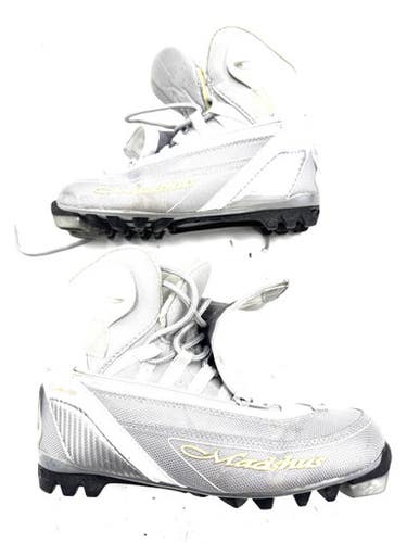 Used Madshus Womens NNN XC Ski Boots White W 07-07.5 / JR 05.5-06 11860-S000303141