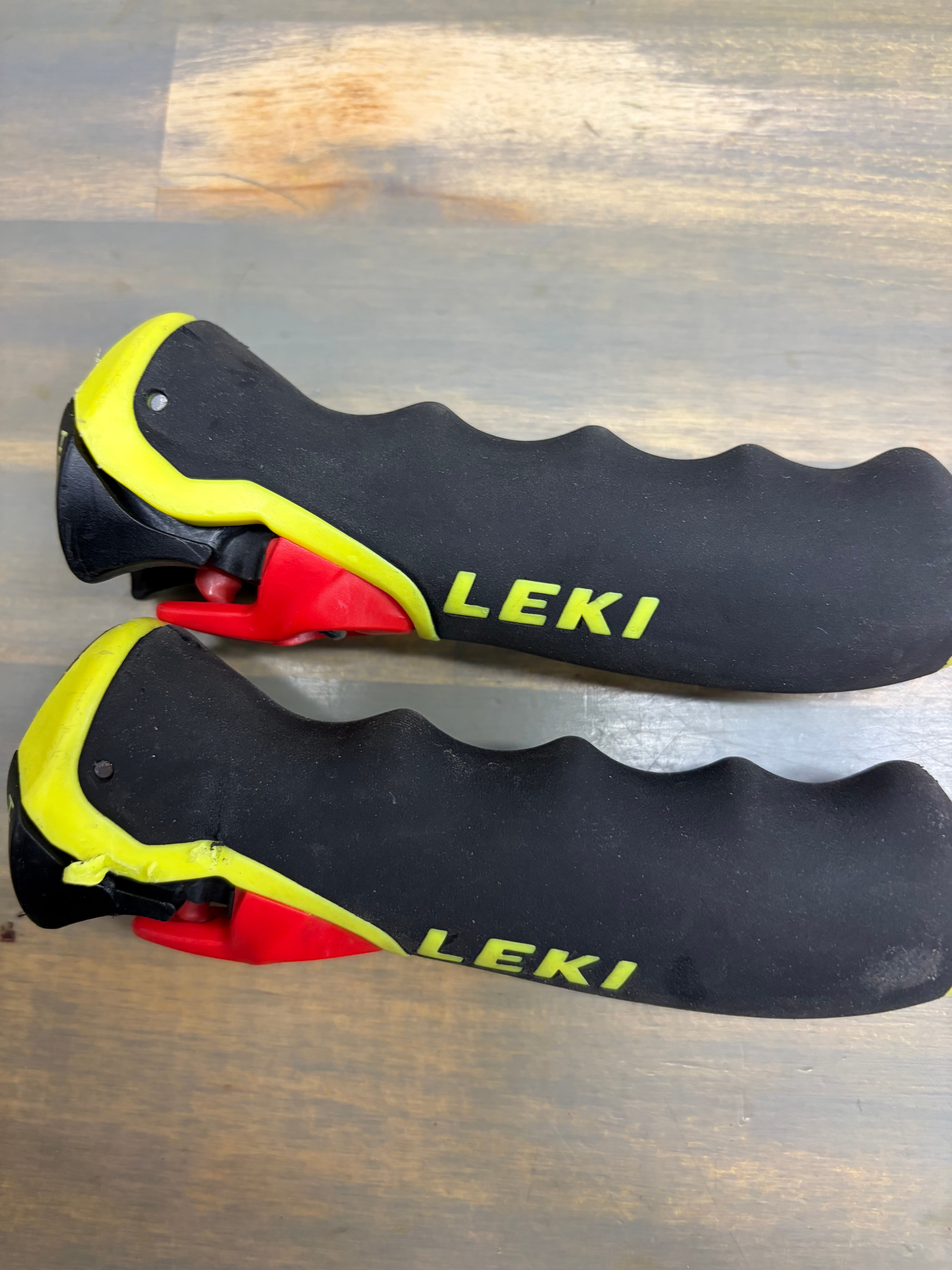 52in (130cm) Leki Racing World Cup - GS Ski Poles (Used) 3D